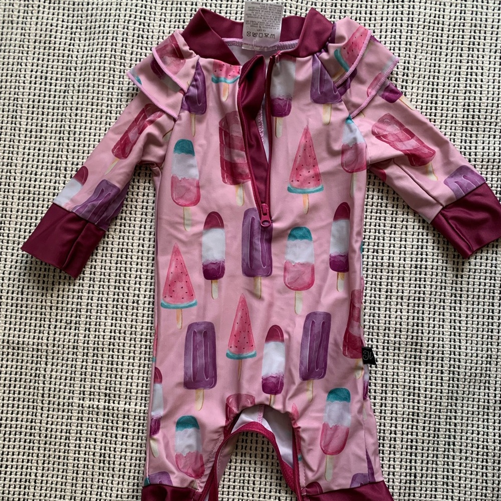 0-6 honeysuckle swim suit